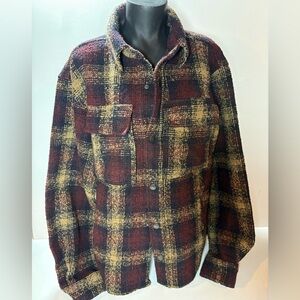 Women's Plaid Button-Up Shacket